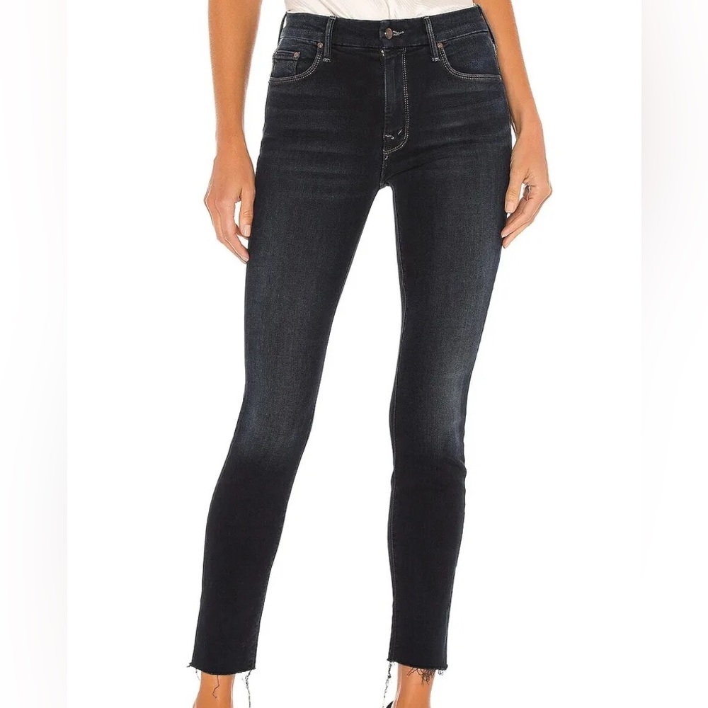 NWOT Mother Looker Ankle Fray Skinny Jeans, Size 30 Women’s